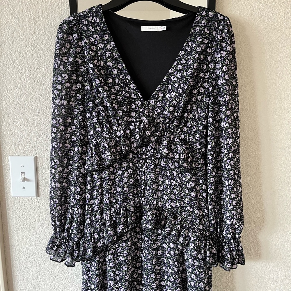 Lush Floral Maxi Dress